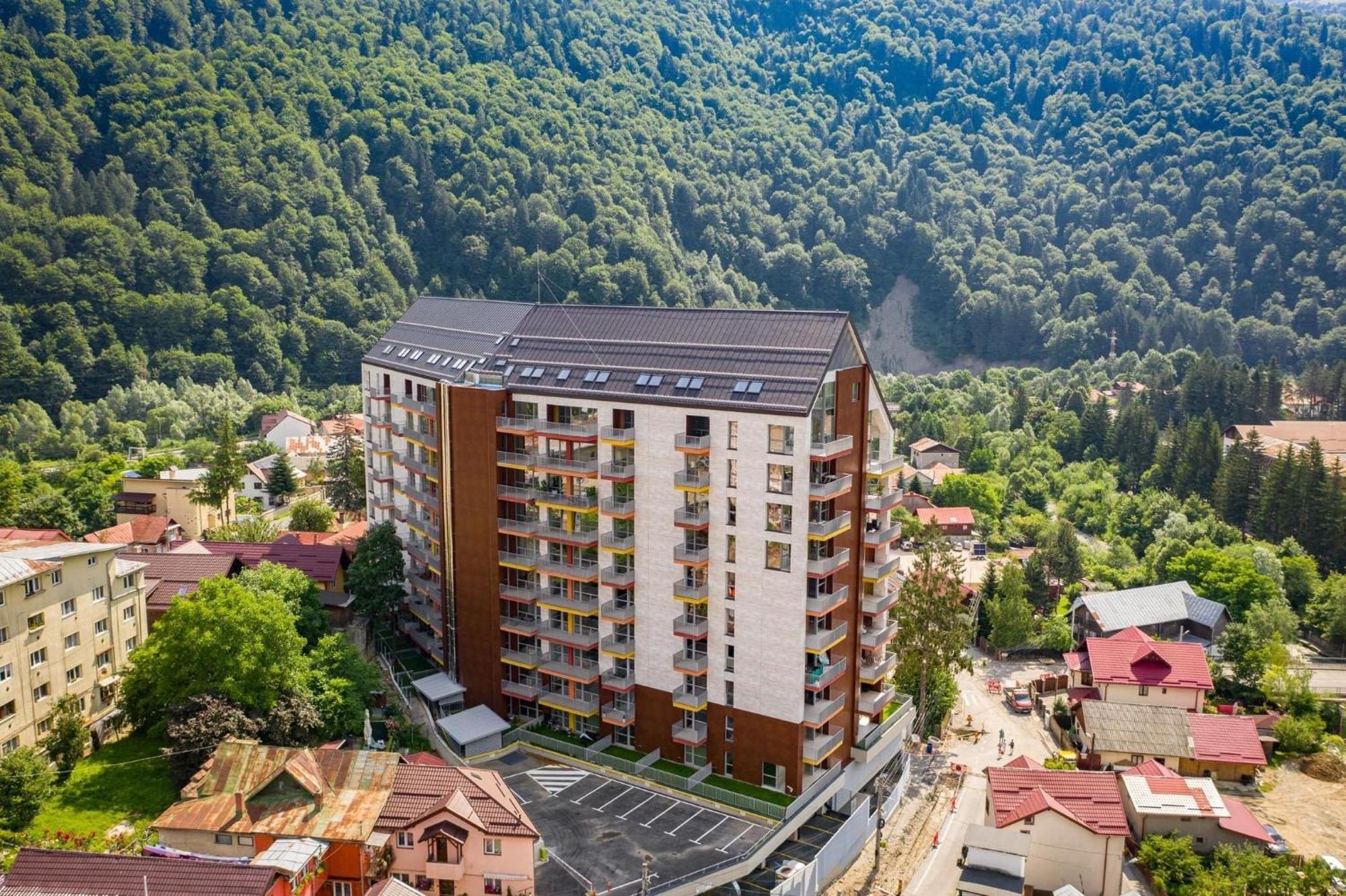Walter Studio Sinaia With Balcony And Private Parking Exterior foto